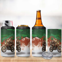 Braaap Christmas 4 in 1 Can Cooler Tumbler Motocross Santa - Wonder Print Shop
