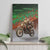 Braaap Christmas Canvas Wall Art Motocross Santa - Wonder Print Shop