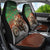Braaap Christmas Car Seat Cover Motocross Santa - Wonder Print Shop