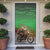 Braaap Christmas Door Cover Motocross Santa - Wonder Print Shop