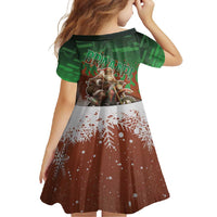 Braaap Christmas Family Matching Mermaid Dress and Hawaiian Shirt Motocross Santa - Wonder Print Shop