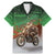 Braaap Christmas Family Matching Mermaid Dress and Hawaiian Shirt Motocross Santa - Wonder Print Shop