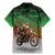 Braaap Christmas Family Matching Mermaid Dress and Hawaiian Shirt Motocross Santa - Wonder Print Shop
