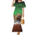 Braaap Christmas Family Matching Mermaid Dress and Hawaiian Shirt Motocross Santa - Wonder Print Shop