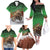 Braaap Christmas Family Matching Off The Shoulder Long Sleeve Dress and Hawaiian Shirt Motocross Santa - Wonder Print Shop