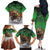 Braaap Christmas Family Matching Off The Shoulder Long Sleeve Dress and Hawaiian Shirt Motocross Santa - Wonder Print Shop