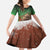 Braaap Christmas Family Matching Short Sleeve Bodycon Dress and Hawaiian Shirt Motocross Santa - Wonder Print Shop