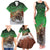 Braaap Christmas Family Matching Tank Maxi Dress and Hawaiian Shirt Motocross Santa - Wonder Print Shop