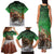 Braaap Christmas Family Matching Tank Maxi Dress and Hawaiian Shirt Motocross Santa - Wonder Print Shop