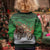 Braaap Christmas Kid Ugly Christmas Sweater Motocross Santa - Wonder Print Shop