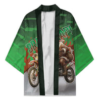 Braaap Christmas Kimono Motocross Santa - Wonder Print Shop