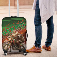 Braaap Christmas Luggage Cover Motocross Santa - Wonder Print Shop