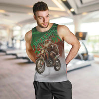 Braaap Christmas Men Tank Top Motocross Santa - Wonder Print Shop