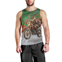 Braaap Christmas Men Tank Top Motocross Santa - Wonder Print Shop