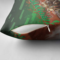 Braaap Christmas Pillow Cover Motocross Santa - Wonder Print Shop