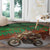 Braaap Christmas Round Carpet Motocross Santa - Wonder Print Shop