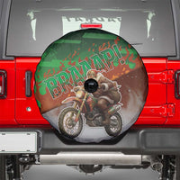 Braaap Christmas Spare Tire Cover Motocross Santa - Wonder Print Shop