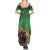 Braaap Christmas Summer Maxi Dress Motocross Santa - Wonder Print Shop