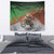 Braaap Christmas Tapestry Motocross Santa - Wonder Print Shop
