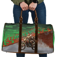 Braaap Christmas Travel Bag Motocross Santa - Wonder Print Shop
