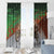 Braaap Christmas Window Curtain Motocross Santa - Wonder Print Shop