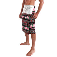 Red Romanian National Costume Lavalava Peony Flowers Traditional Folk Pattern - Wonder Print Shop