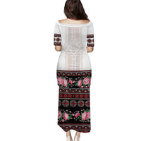 Red Romanian National Costume Puletasi Peony Flowers Traditional Folk Pattern - Wonder Print Shop