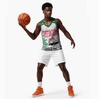Personalized Sudan Basketball Jersey Secretary Bird With Typography Patterns - Wonder Print Shop