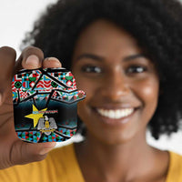 South Sudan AirPods Case Geometric African Patterns - Wonder Print Shop