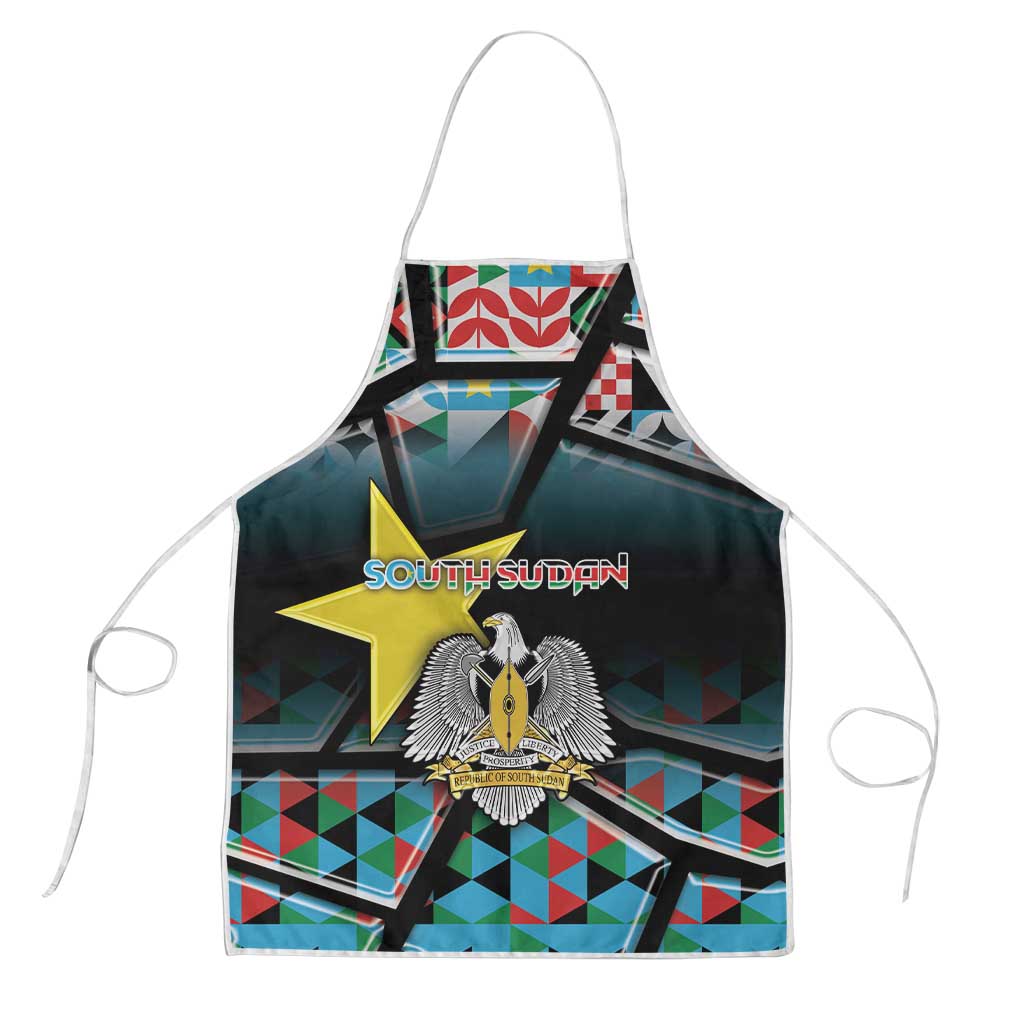 South Sudan Apron Geometric African Patterns - Wonder Print Shop