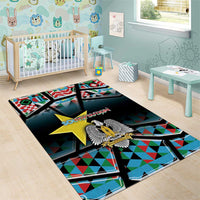 South Sudan Area Rug Geometric African Patterns - Wonder Print Shop