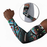 Custom South Sudan Arm Sleeves Geometric African Patterns - Wonder Print Shop