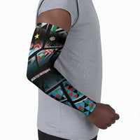 Custom South Sudan Arm Sleeves Geometric African Patterns - Wonder Print Shop