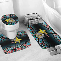 South Sudan Bathroom Set Geometric African Patterns - Wonder Print Shop