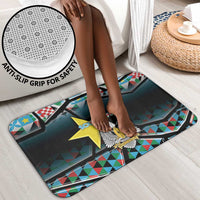 South Sudan Bathroom Set Geometric African Patterns - Wonder Print Shop