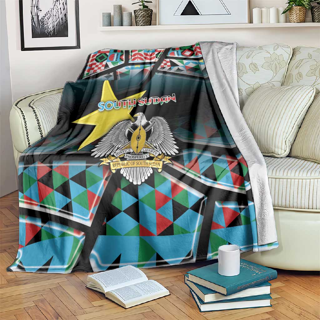 South Sudan Blanket Geometric African Patterns - Wonder Print Shop