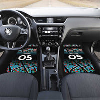 Custom South Sudan Car Mats Geometric African Patterns - Wonder Print Shop