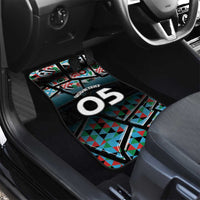 Custom South Sudan Car Mats Geometric African Patterns - Wonder Print Shop