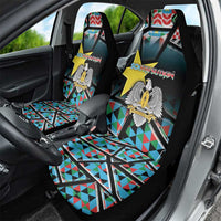 South Sudan Car Seat Cover Geometric African Patterns - Wonder Print Shop