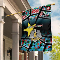 South Sudan Garden Flag Geometric African Patterns - Wonder Print Shop