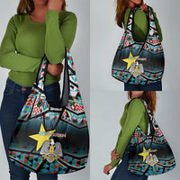 South Sudan Grocery Bag Geometric African Patterns - Wonder Print Shop