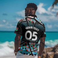 Custom South Sudan Hawaiian Shirt Geometric African Patterns - Wonder Print Shop