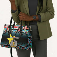 South Sudan Leather Bag Geometric African Patterns - Wonder Print Shop