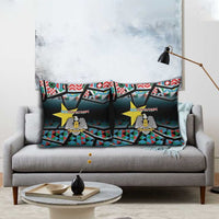South Sudan Pillow Cover Geometric African Patterns - Wonder Print Shop