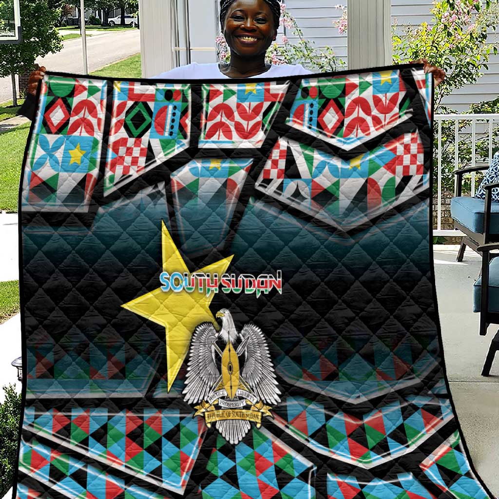 South Sudan Quilt Geometric African Patterns - Wonder Print Shop