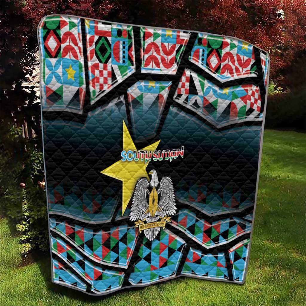 South Sudan Quilt Geometric African Patterns - Wonder Print Shop