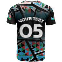 Custom South Sudan T shirt Geometric African Patterns - Wonder Print Shop