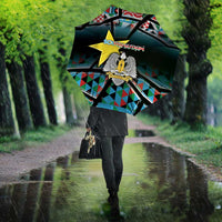 South Sudan Umbrella Geometric African Patterns - Wonder Print Shop