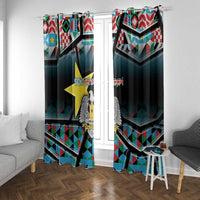 South Sudan Window Curtain Geometric African Patterns - Wonder Print Shop