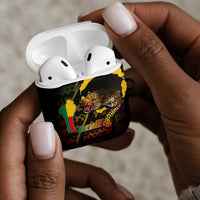 Benin AirPods Case Powerful African Leopard - Wonder Print Shop